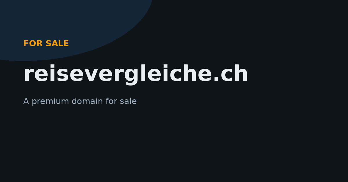 reisevergleiche.ch